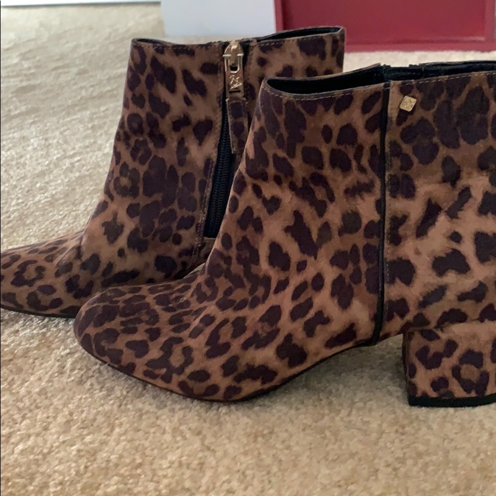 Leopard Booties